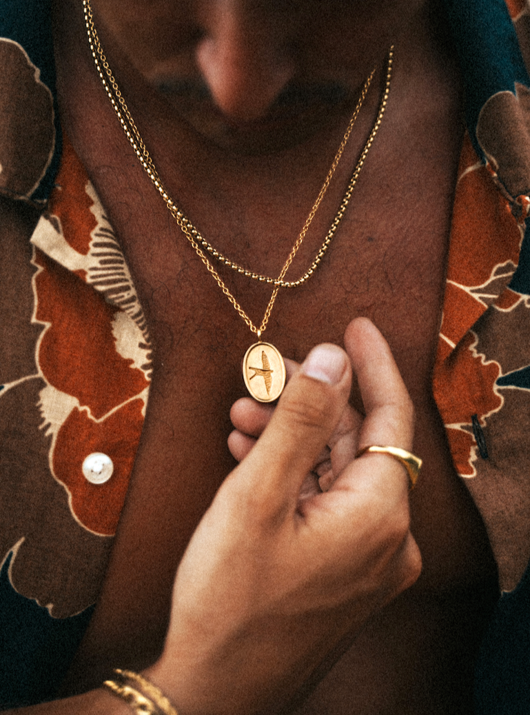 Libertad gold pendant discount